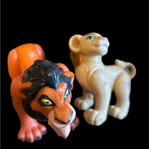 Vintage Disney Lion King Fast Food Toys Burger King McDonald’s Simba MufasA - Picture 2 of 5